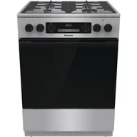 Kuchenki gazowo-elektryczne - Hisense HKS6D71XMPA Air Fry, program Pizza - miniaturka - grafika 1