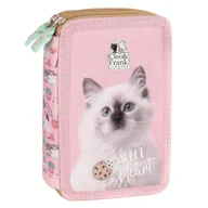 Szkolne artykuły papiernicze - Piórnik podwójny z wyp Cleo i Frank 45 Derform - miniaturka - grafika 1