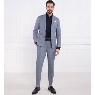 Garnitury - BOSS Garnitur C-Hanry-2Pcs-232 | Slim Fit | z dodatkiem wełny - grafika 1