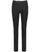 Spodnie damskie - GERRY WEBER Dżinsy z 5 kieszeniami Best4me Slimfit Czarny 42S/42 mały damski - miniaturka - grafika 1