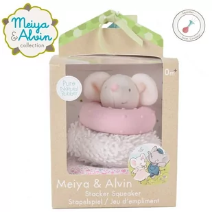 Meiya & Alvin meiya & alvin - piramidka sensoryczna z gryzakami - różowa - Gryzaki dla dzieci Meiya & Alvin meiya & alvin - piramidka sensoryczna z gryzakami - różowa - Gryzaki dla dzieci - miniaturka - grafika 1