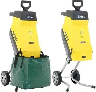Lider Rozdrabniacz Do Gałęzi Z Koszem Rębak Tarczowy 2400w Max 45mm