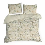 Pościel - Eurofirany Pościel bawełniana 160x200 Sonia 32 beżowa - miniaturka - grafika 1