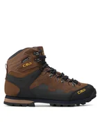 Buty trekkingowe męskie - CMP Trekkingi Athunis Mid Trekking Shoe Wp 31Q4977 Brązowy - miniaturka - grafika 1
