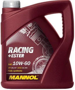 MANNOL RACING+ESTER 10W60 4L - Oleje silnikowe - miniaturka - grafika 1