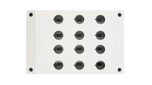 Eaton Obudowa kasety 12-otworowa 22mm szara IP67 M22-I12 222688 222688 - Inne akcesoria elektryczne - miniaturka - grafika 1