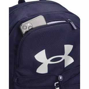 Under Armour Plecak sportowy unisex Hustle Midnight Navy / Midnight Navy / Metaliczne srebro (410) Jeden rozmiar 1364181 - Plecaki - miniaturka - grafika 7