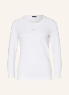 Joop! Koszulka Z Długim Rękawem 3/4 I Ozdobnymi Kamykami weiss - JOOP! - Koszulki i topy damskie - miniaturka - grafika 1