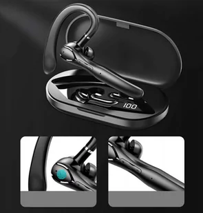 Alogy ENC BT TWS Czarna - Słuchawki - miniaturka - grafika 4