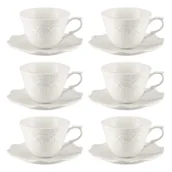 Filiżanki - Komplet filiżanek porcelanowych 220 ml 6 sztuk AURELIA - miniaturka - grafika 1