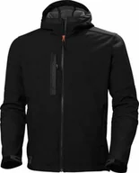 Odzież robocza - Helly Hansen Kurtka softshellowa Kensington, rozmiar S, czarna - miniaturka - grafika 1