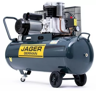 JAGER GERMAN 100L 8BAR 350l/Min 2.2 kW 230V - Sprężarki i kompresory - miniaturka - grafika 2