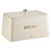 Chlebaki - ELEGANCKI CHLEBAK STALOWY KINGHOFF KH-1950 KREMOWY - miniaturka - grafika 1