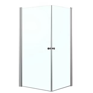 Novoterm Kerra Madrid 89x89 profil aluminium szkło transparentne - Kabiny prysznicowe - miniaturka - grafika 1