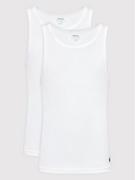 Koszulki męskie - Ralph Lauren Polo Komplet 2 tank topów 714835886001 Białe złoto Regular Fit - miniaturka - grafika 1