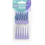 Szczoteczki międzyzębowe - TePe TePe Easy Pick XL (fioletowe) - elastyczne wykałaczki do przestrzeni międzyzębowych z etui - 36 sztuk - miniaturka - grafika 1