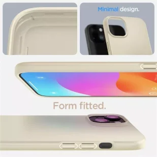 Etui Spigen Thin Fit do Apple iPhone 15 Plus - beżowe - Etui i futerały do telefonów - miniaturka - grafika 6