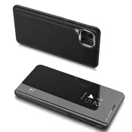 Etui i futerały do telefonów - Clear View Case futerał etui z klapką Samsung Galaxy A22 5G czarny - miniaturka - grafika 1