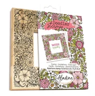Scrapbooking - Stempel Ramka z Kwiecia - miniaturka - grafika 1