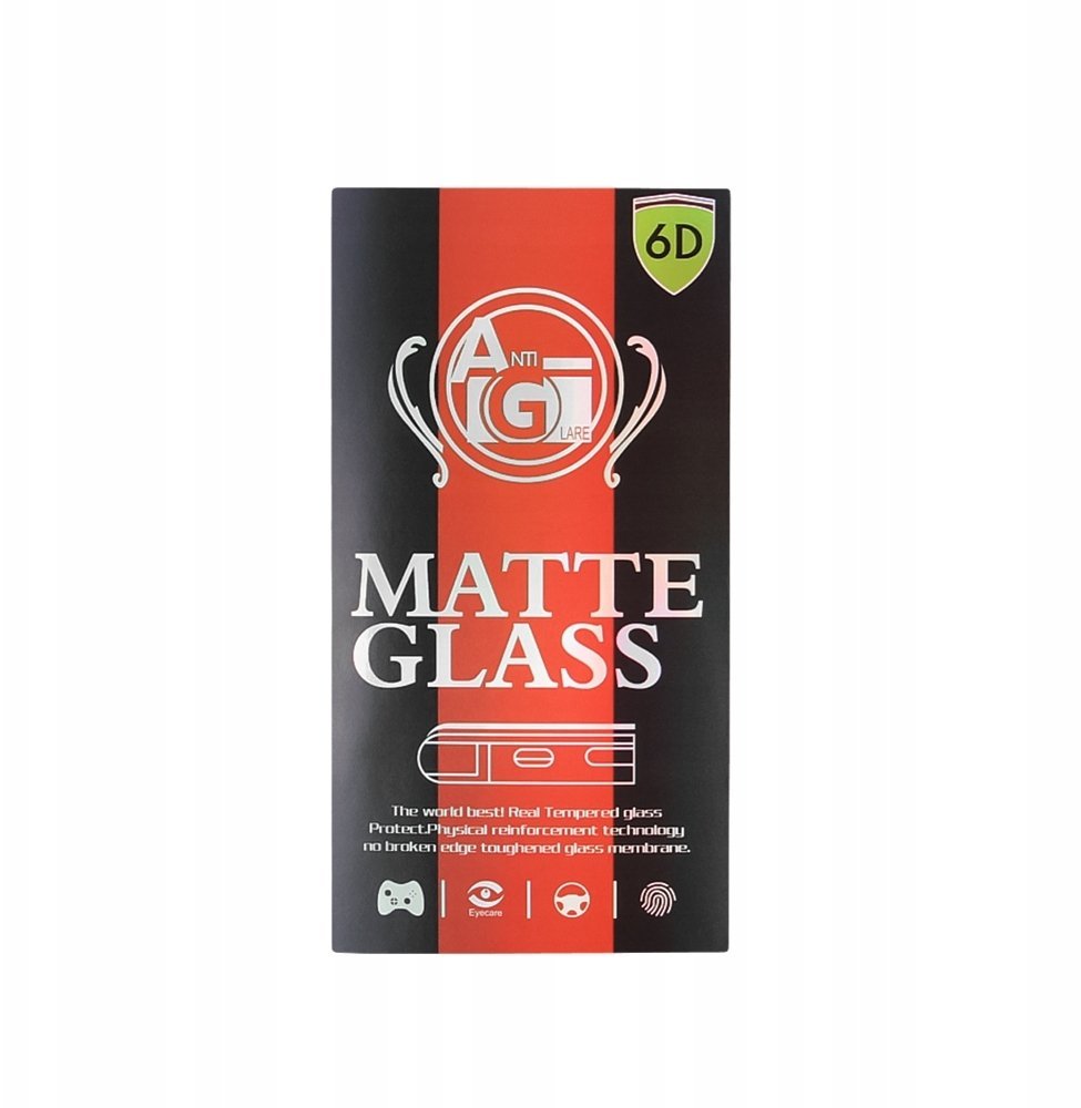 Szkło hartowane 6D matowe do iPhone 17 Pro