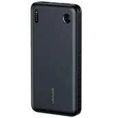 Powerbanki - Usams PB83 2xUSB-A 1xUSB-C 10000mAh czarny - miniaturka - grafika 1