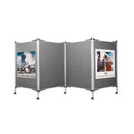 Tablice i flipcharty - MAGNETOPLAN TABLICA EKSPOZYCYJNA 4 ELEMENTY MOBIL 1101007 - miniaturka - grafika 1