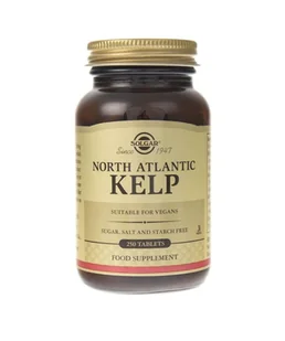 Solgar Północnoatlantycki Kelp (Jod)  200 mcg - 250 tabletek - Witaminy i minerały - miniaturka - grafika 1