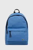 Plecaki - Lacoste plecak męski kolor niebieski duży gładki - miniaturka - grafika 1