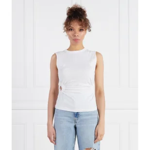 Karl Lagerfeld Top | Regular Fit - Koszulki i topy damskie - miniaturka - grafika 1
