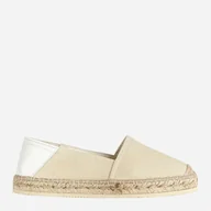 Trampki damskie - Espadryle damskie Geox D35V0C01043-C9999 39 25.4 cm Czarne (8056206051485). Buty wsuwane slip-on damskie - miniaturka - grafika 1