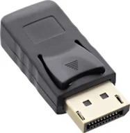 Złącza, przejściówki, adaptery - InLine DisplayPort Mini - DisplayPort czarny 17196A - miniaturka - grafika 1