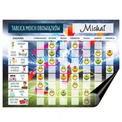 Magnesy - Magnetyczny Planer na lodówke Tablica motywacyjna dla dzieci na magnesie - miniaturka - grafika 1