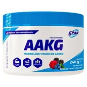 Przedtreningówki - 6PAK AAKG 240 g Jar Forest Fruits (5902811811040) - miniaturka - grafika 1