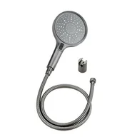 Zestawy prysznicowe - Prysznicowy zestaw punktowy Base 3F 7 szary mat - miniaturka - grafika 1