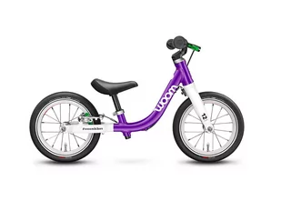 Woom Rowerek biegowy woom woom 1 koła 12" fioletowy - Rowerki biegowe - miniaturka - grafika 1