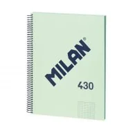Zeszyty szkolne - Milan Zeszyt na spirali A4 1918 kratka 80 kartek - miniaturka - grafika 1