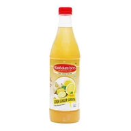 Soki i napoje niegazowane - Sok cytrynowo imbirowy Lemon Ginger Sarbath Mambalam Iyers 700ml - miniaturka - grafika 1