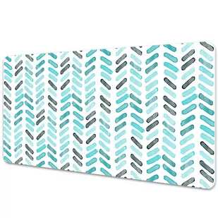 Podkładka na biurko Akwarela w jodełkę 100x50 cm - Podkładki na biurko - miniaturka - grafika 1