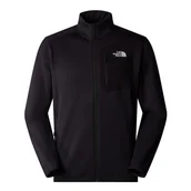 Bluzy męskie - Bluza The North Face Crest 0A897CJK31 - czarna - miniaturka - grafika 1
