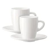 Serwisy do kawy i herbaty - Jura Zestaw porcelanowych filiżanek i spodków do kawy (66499) - miniaturka - grafika 1