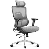 Fotele i krzesła biurowe - Fotel MARK ADLER Expert 8.0 Szaro-czarny - miniaturka - grafika 1