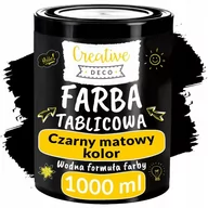 Farby i media malarskie - Creative Deco Farba Tablicowa Czarna 1000 ml - miniaturka - grafika 1