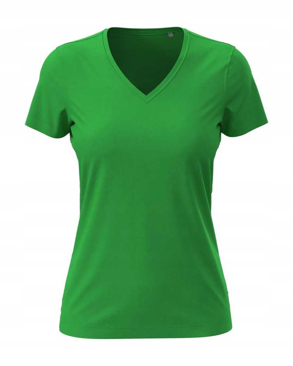 Koszulka damska T-shirt damski Stedman V-neck ST2700 Kelly Green XL