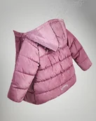 Kurtki i płaszcze dla dziewczynek - Reserved - Wodoodporna kurtka z kapturem - fioletowy - miniaturka - grafika 1