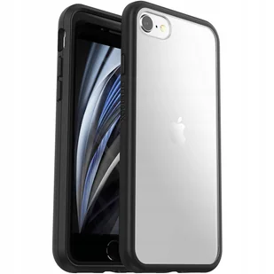 Otterbox Etui React do iPhone SE 2022/2020, 8/7, przezroczysto-czarne - Etui i futerały do telefonów - miniaturka - grafika 2