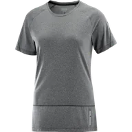 Koszulki sportowe damskie - KOSZULA SALOMON CROSS RUN SS TEE W C20465 - miniaturka - grafika 1