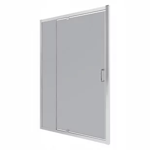 Drzwi prysznicowe 140 Optimo D3 (grafitowe) - Ścianki i drzwi prysznicowe - miniaturka - grafika 1