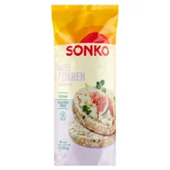 Zdrowa żywność - Sonko Wafle ryżowe 7 ziaren z dzikim ryżem 130 g - miniaturka - grafika 1