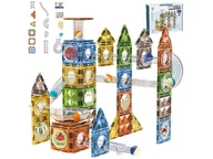 Klocki - Klocki Magnetyczne Konstrukcyjne TOR KULKOWY 91 El. Kulodrom - miniaturka - grafika 1