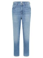 Spodnie damskie - Mustang Jeansy Charlotte 1013598 Niebieski Mom Fit - miniaturka - grafika 1